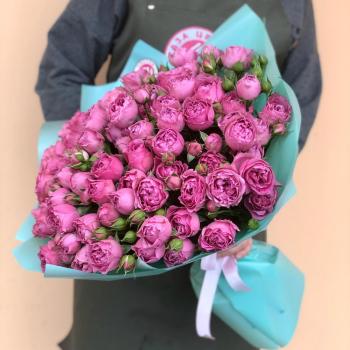Букет из кустовых розовых роз [articul: 9639]