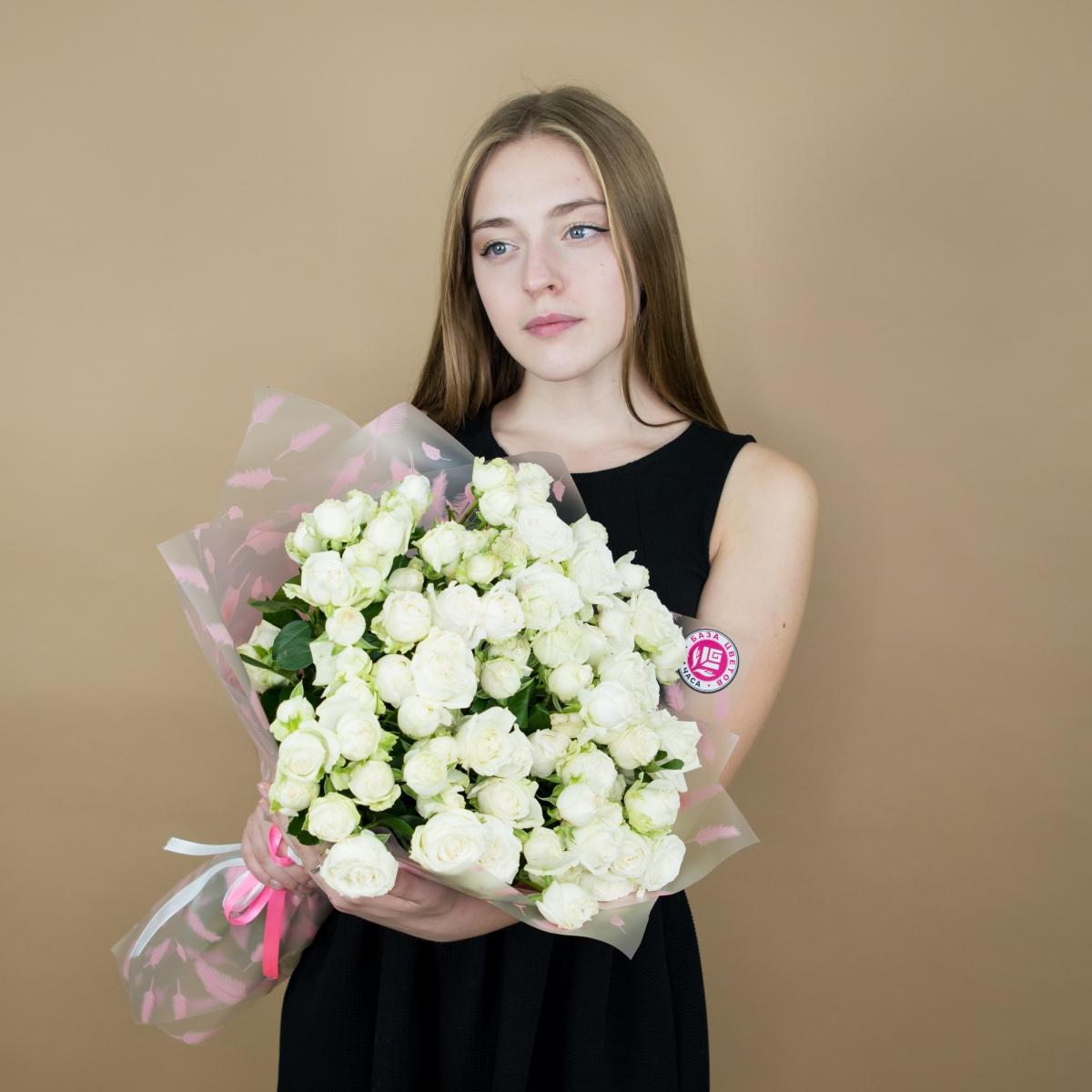 Розы кустовые белые articul  216